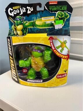 Heroes of Goo Jit Zu TMNT Donatello Stretchy Figure